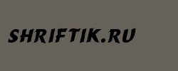Cartoon Slant Bold 